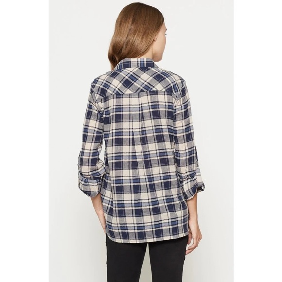 Joie Plaid Button Down Shirt - Picture 7 of 7